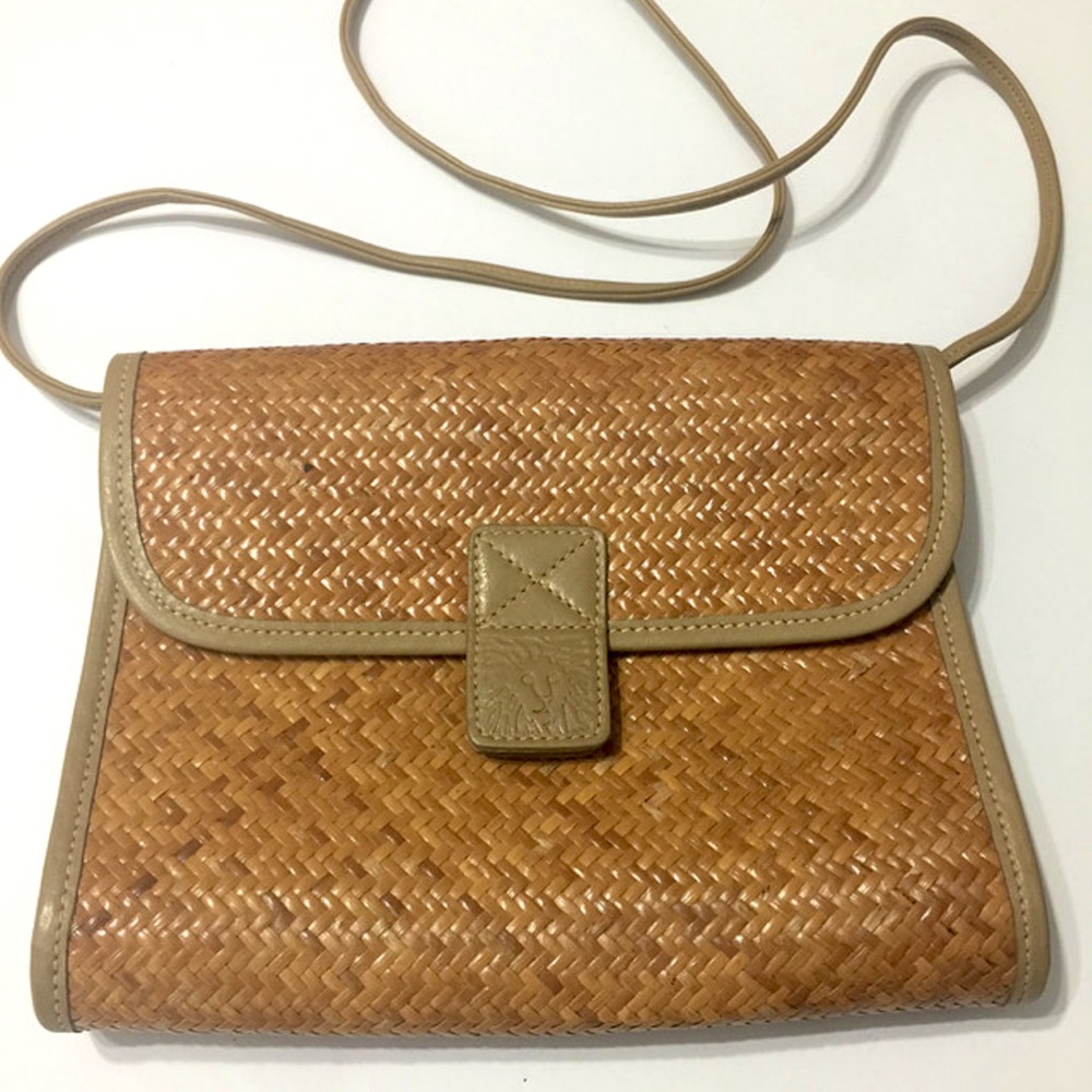 Vintage Bag - Anne Klein Straw Bag